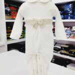 Pijama para niña con moño ideal para bautizo o fiesta