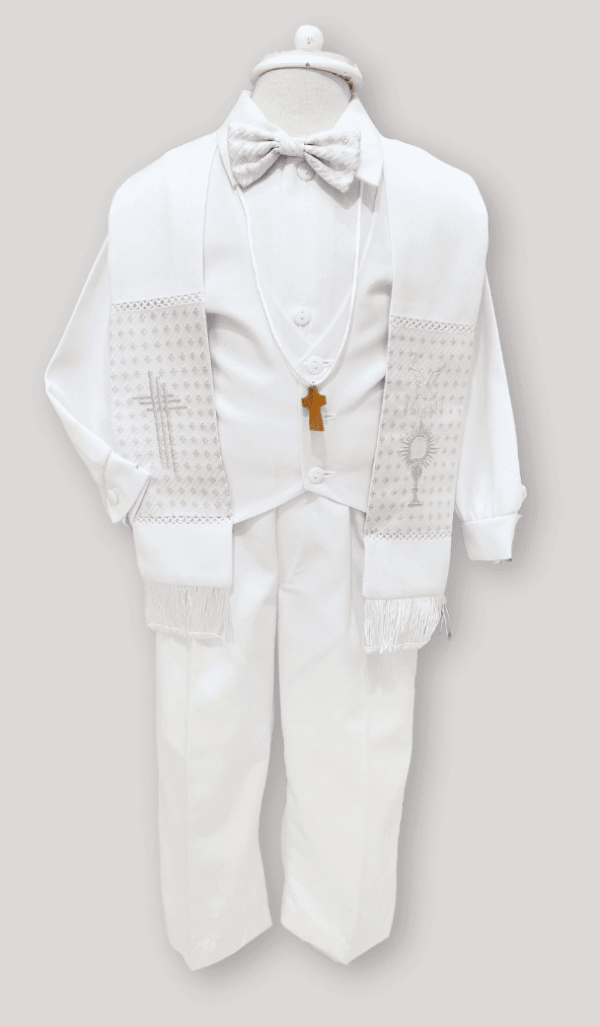 Jalair Traje de Primera Comunión Estola 3 Cruces